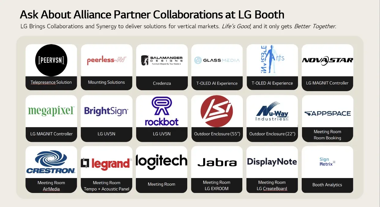 LG ELECTRONICS ESTADOS UNIDOS DESTACÓ “SOLUCIONES MÁS ALLÁ DE LAS PANTALLAS” EN INFOCOMM 2026